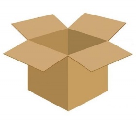 Cardboard Box 10pcs 42cm x 29cm x 45cm...