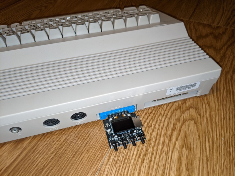 Tapuino Datasette Emulator OLED Adapter for Commodore C64 C128