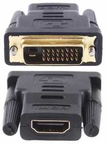 DVI-D 24+1 Male to HDMI Female Adapter...