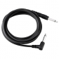 3m Guitar Cable 1/4 6.5mm Jack Straight To Right Angle Parch